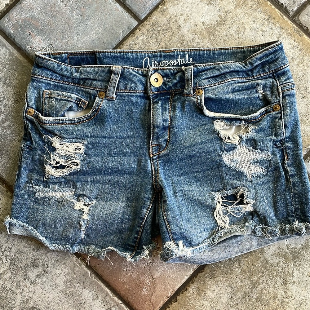 Aeropostale MIDI Women’s Jean Shorts Size 2